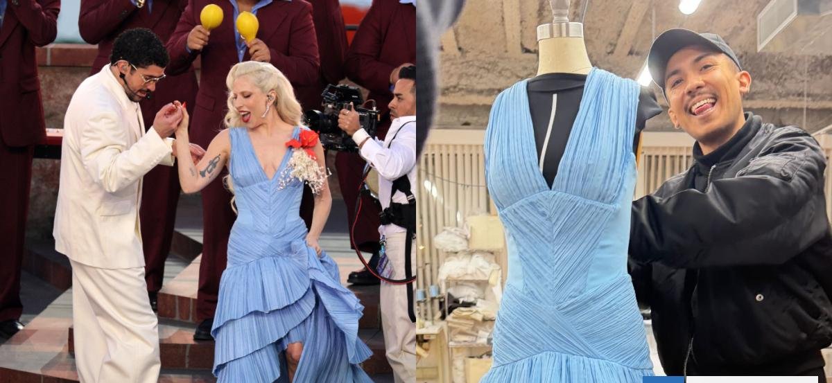 La mano chilena del vestido que lució Lady Gaga en el Super Bowl: "Fue un reto hacerlo, pero se logró"