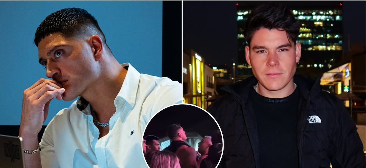 Captan tensa discusión entre Sammis Reyes y Cuco Cerda en una fiesta en Viña del Mar