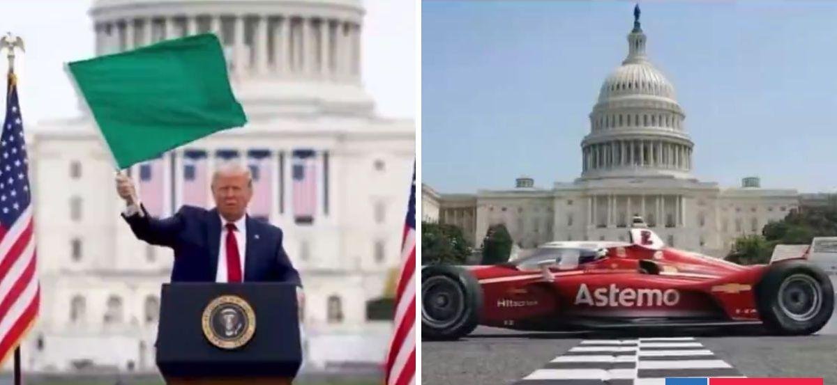 Donald Trump firma decreto para celebrar carrera de IndyCar en calles de Washington DC