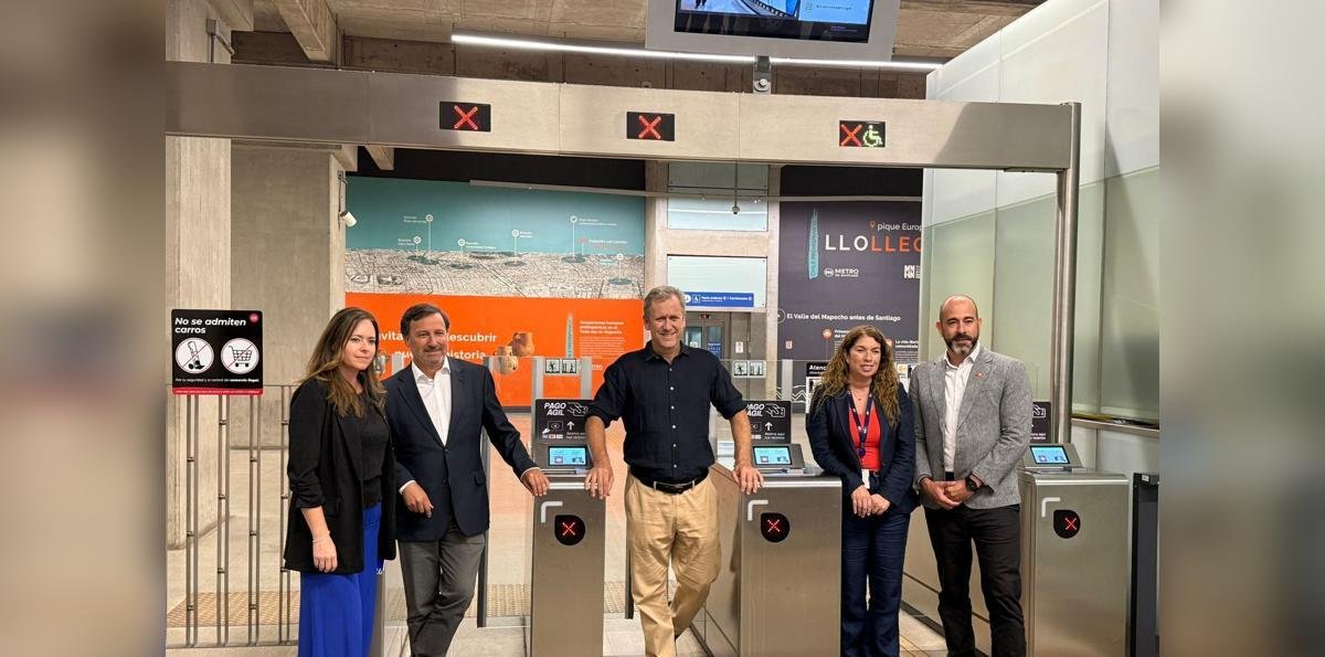 Este viernes comienza el nuevo sistema de pago en Metro y Tren Nos
