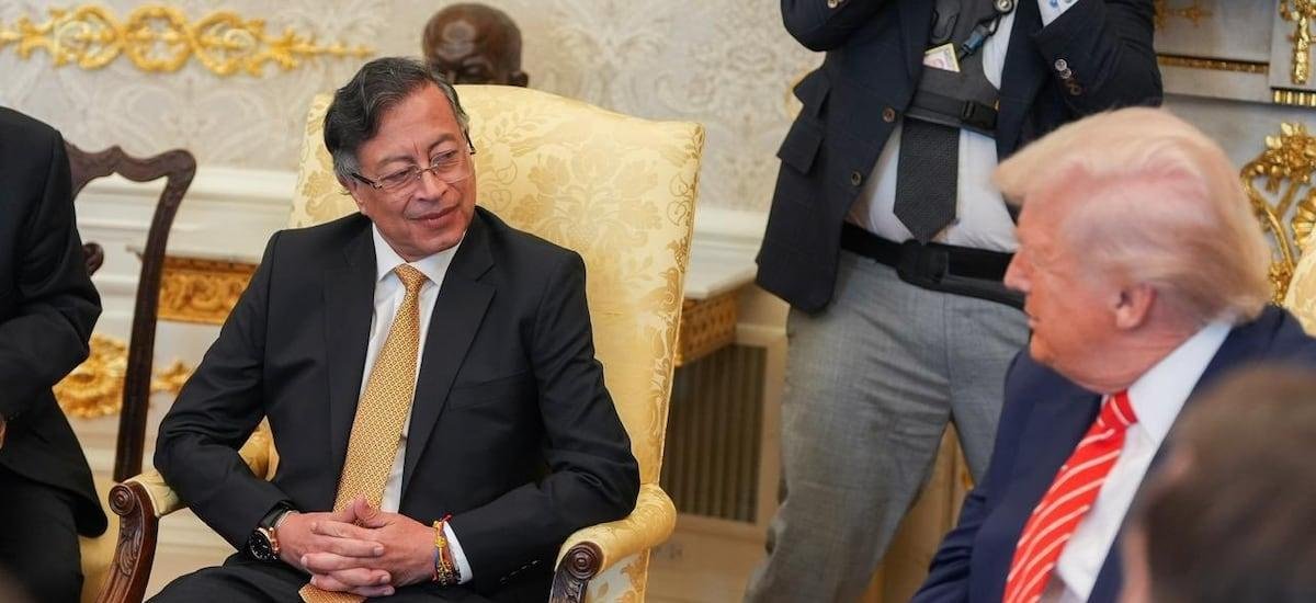 Petro afirma que Trump descartó el uso de sanciones tras reunión clave en la Casa Blanca