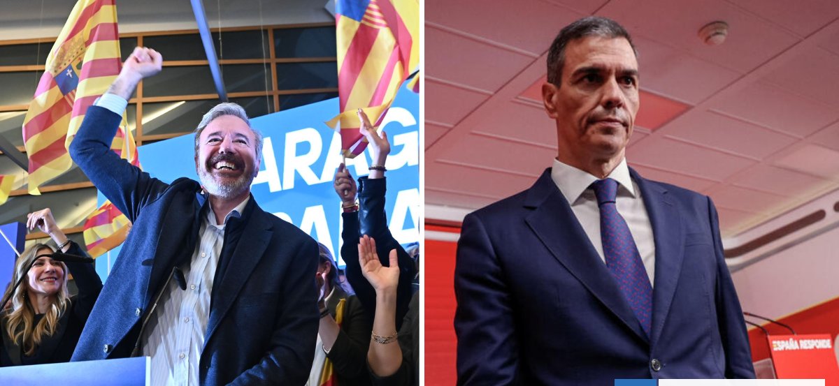 VOX es el gran beneficiado de elecciones españolas en Aragón, con desplome del PSOE de Pedro Sánchez