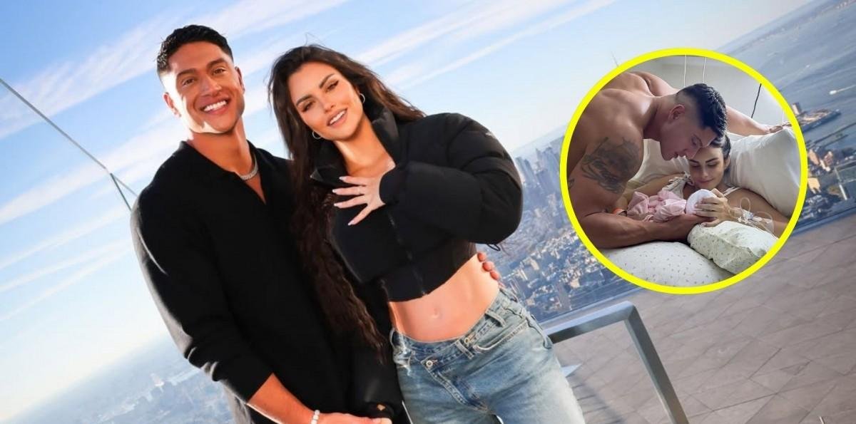 Revelaron el motivo: ¿Por qué Sammis Reyes apareció a torso desnudo en primera foto con su hija?