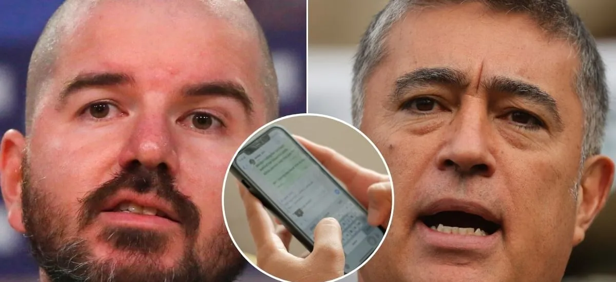 Giorgio Jackson cumplió amenaza y filtró chat de Mario Desbordes: “Tus mentiras no me dejan otra”