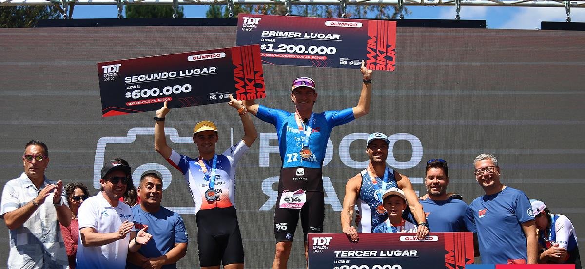 Diego Moya brilló en Temuco y reafirma su jerarquía en el triatlón chileno
