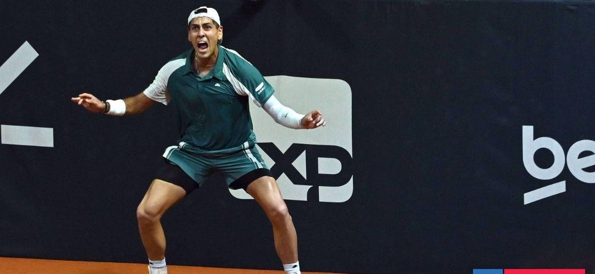 Alejandro Tabilo supera al argentino Tirante en interrumpido partido y se mete en semis del ATP de Río