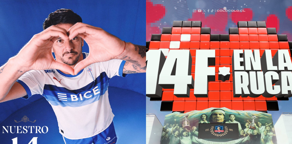 La UC y Colo Colo encabezaron los saludos del fútbol chileno por el día de San Valentín