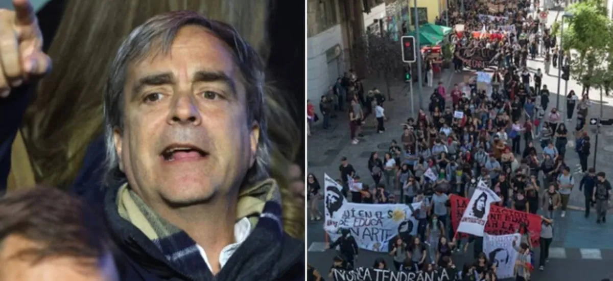 “Eran 20 o 25 gatos”: Luciano Cruz-Coke saca ronchas con ácido análisis sobre manifestaciones contra medidas del gobierno - La Cuarta