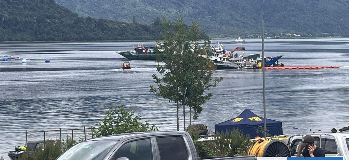 Encuentran cuarta víctima fatal de naufragio de embarcación en Estuario del Reloncaví