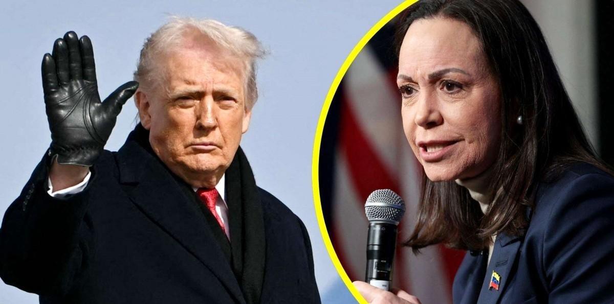 Tras reunión con Trump: Machado afirma que Venezuela está empezando "una verdadera transición a la democracia"