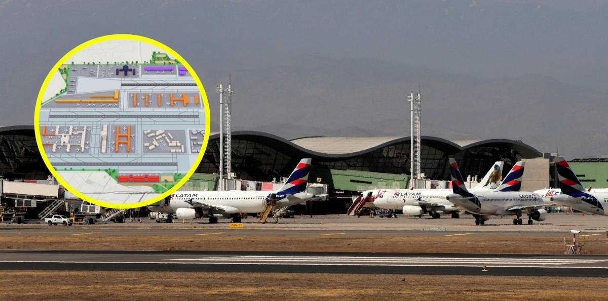 Tercera pista y nuevo terminal: La nueva ampliación que tendrá el Aeropuerto de Santiago