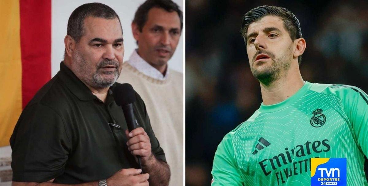 "Le sacó la novia": La incendiaria respuesta de Chilavert a Courtois