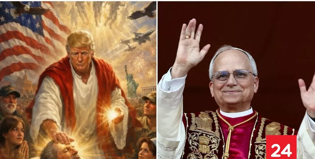 "Le hace daño a la Iglesia Católica": presidente Trump apunta contra el papa León XIV