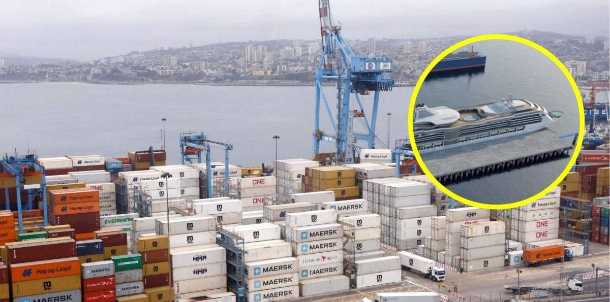 Las mejoras que traería el nuevo puerto de Valparaíso: Día clave para el proyecto que duplicará su tamaño
