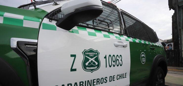 Persecución con disparos en La Legua deja dos carabineros heridos en San Joaquín y agresores prófugos