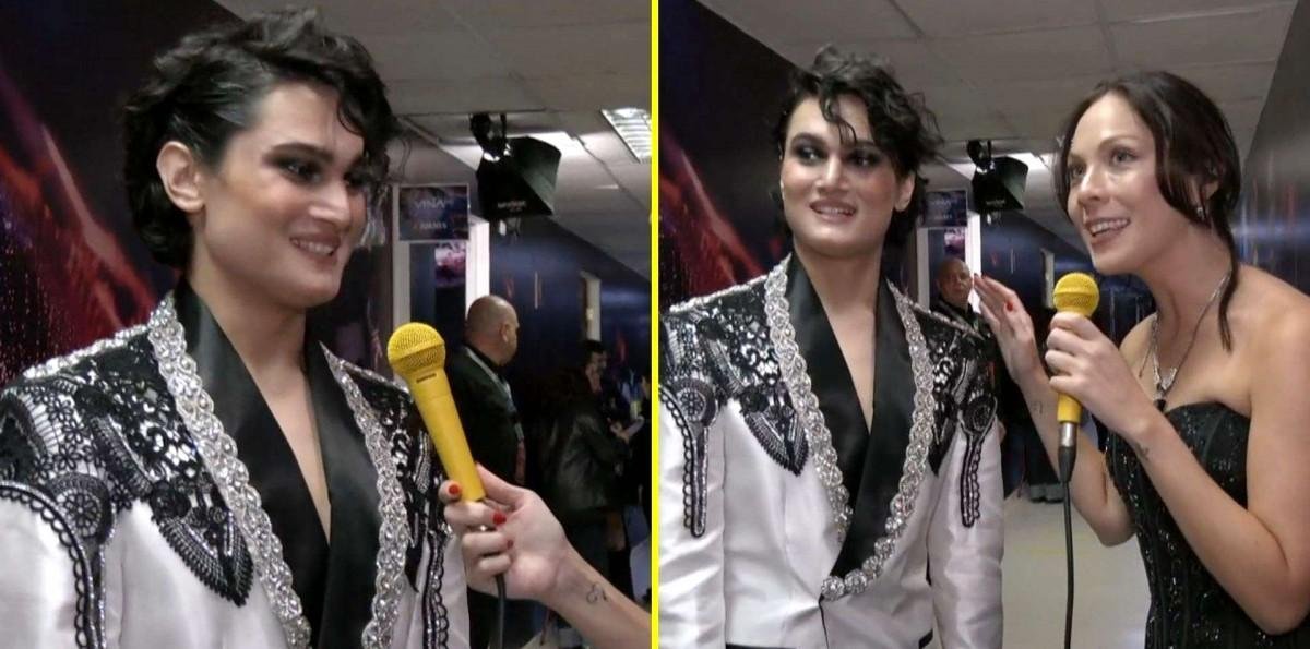 "Es una chaqueta que usó Juan Gabriel": Enzo Ferrada habla de su outfit tras cantar en obertura de Viña 2026