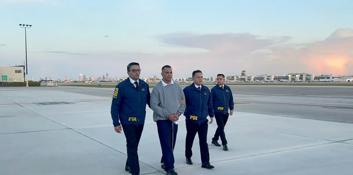Exclusivo: La primera imagen de "El Turko" rumbo a Chile por el secuestro y homicidio de Ronald Ojeda