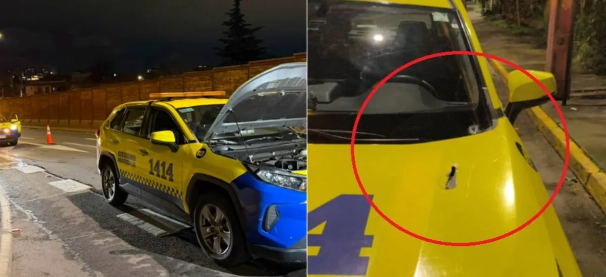 Furioso escape: delincuentes balean a dos patrullas municipales tras cometer violento robo en Providencia