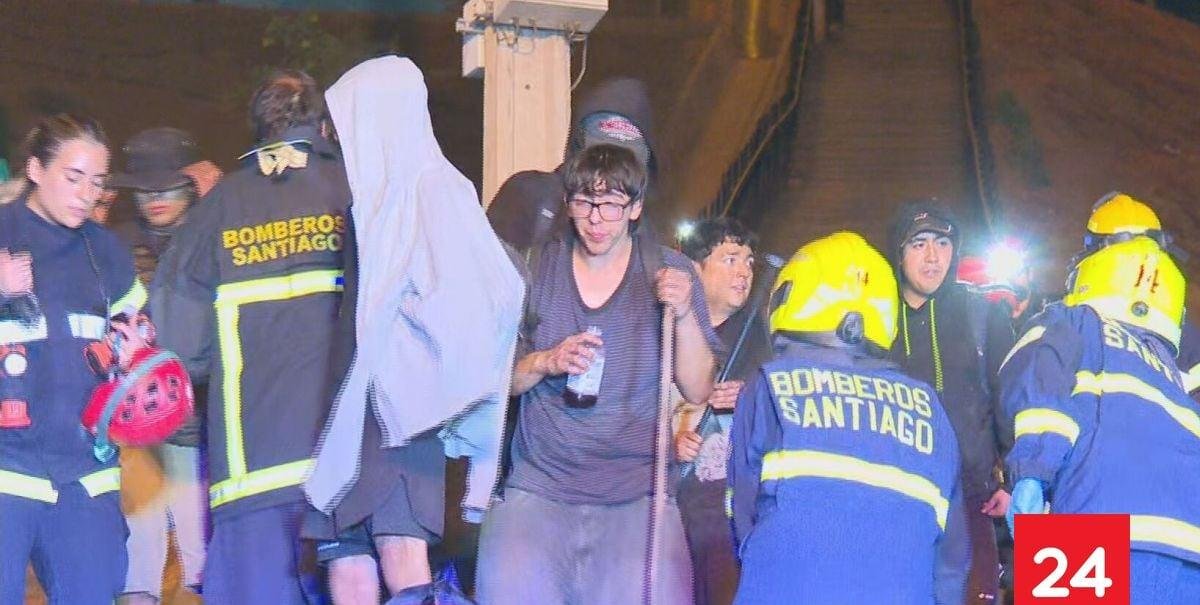 Historia con final feliz: rescatan a los 9 jóvenes extraviados en Cerro Manquehue