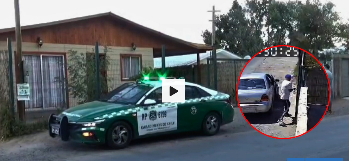 Delincuentes forzaron reja y perpetran millonario robo a casa en Pudahuel: todo quedó grabado