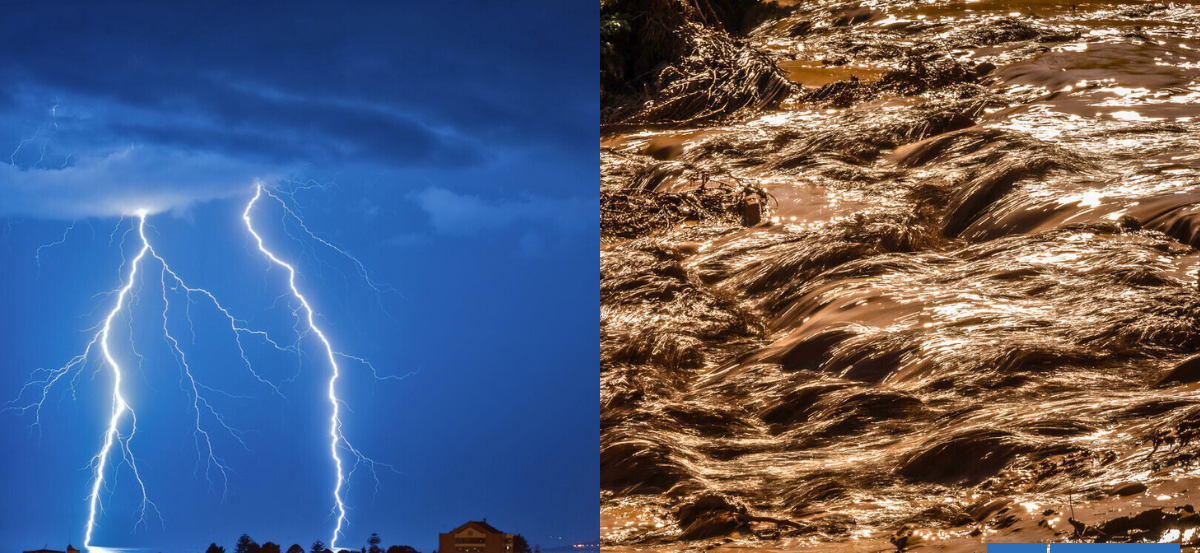 Emiten Alertas Meteorológicas por tormentas eléctricas y precipitaciones en el norte: revisa las zonas