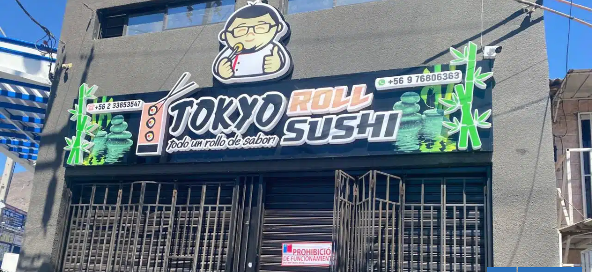Prohíben funcionamiento de local de sushi en Antofagasta tras fiscalización por brote de salmonela