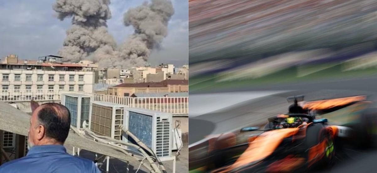 Con misiles a solo 20 kilómetros de un circuito: la guerra entre Israel y EE.UU. con Irán estremece la Fórmula 1