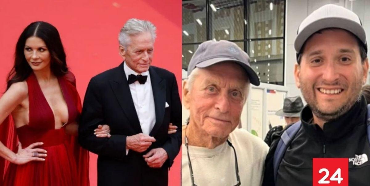 "Muy buena onda": Michael Douglas y Catherine Zeta-Jones son captados en Chile