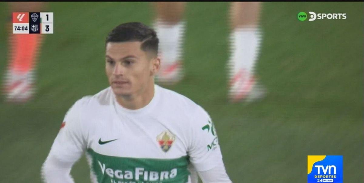 "Difícil debut": Así evaluaron en España el estreno de Lucas Cepeda ante Barcelona