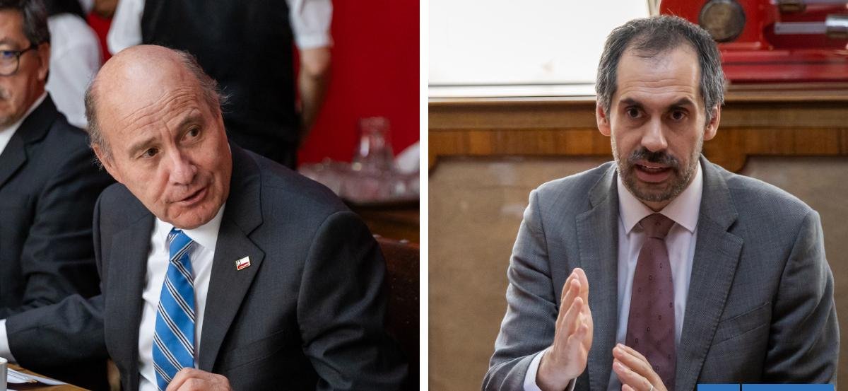 Ministro Nicolás Grau y Jorge Quiroz sostienen reunión bilateral: no respondieron preguntas de prensa