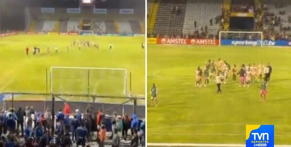 Atento Conmebol: El polémico cántico de los hinchas de Huachipato contra Carabobo