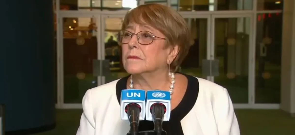 “Son razones políticas”: Bachelet habló sobre la decisión del gobierno de retirar el apoyo a su candidatura a la ONU