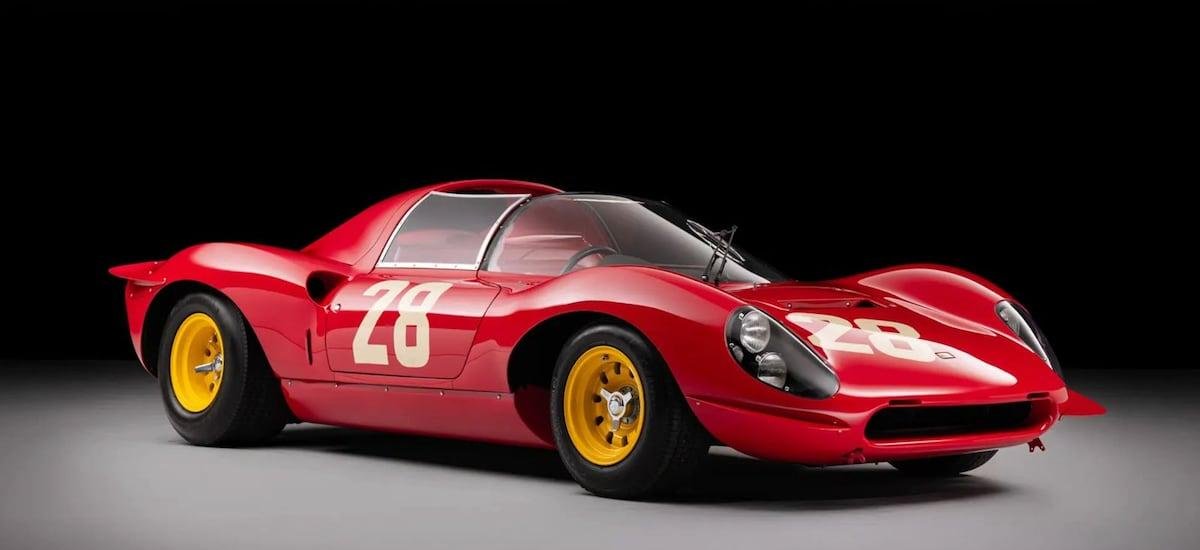 El último Ferrari Dino 206 S: una joya irrepetible que saldrá a subasta
