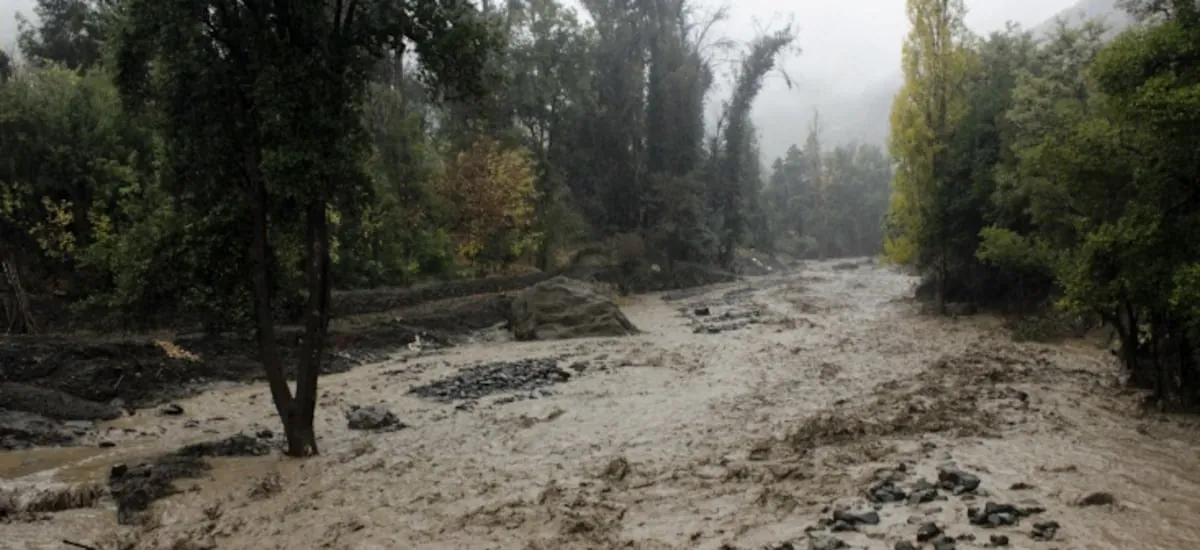 Senapred decreta alerta amarilla para comuna de Ñuble por crecida de estero