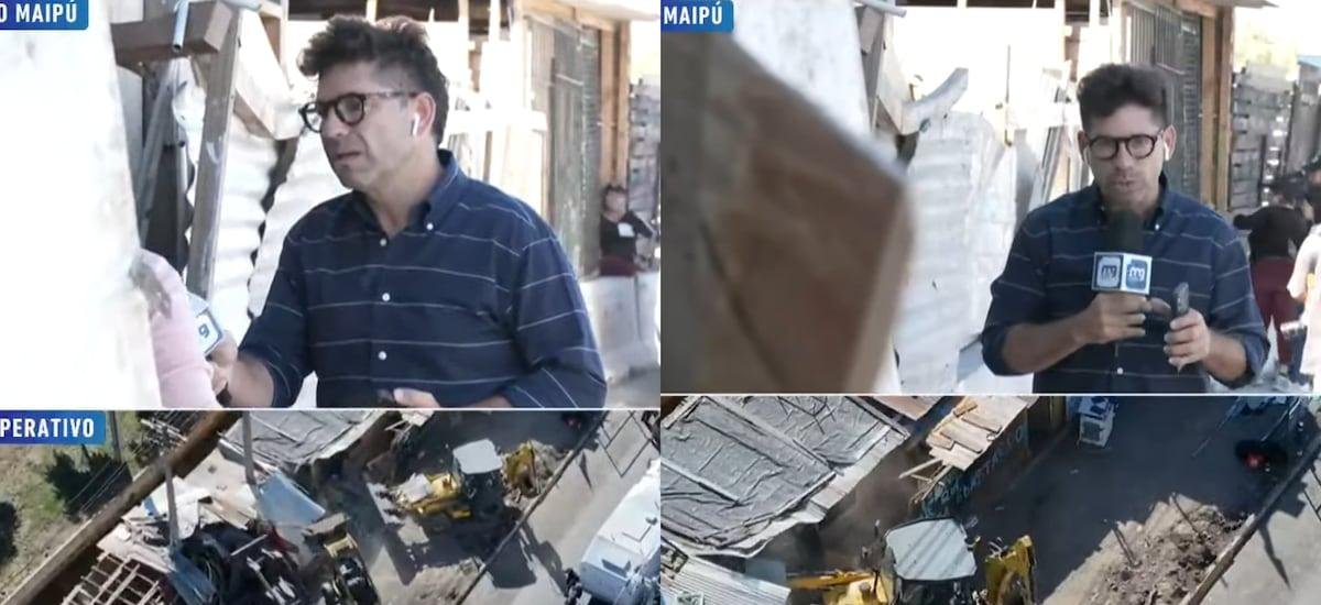 Karim Butte acusó vulnerable escena que “me parece lo más grave” en desalojo de toma en Maipú: hizo desesperado llamado