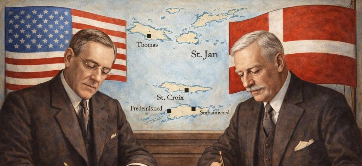 Cuando Dinamarca vendió su territorio caribeño a Estados Unidos: la historia detrás de una transacción olvidada
