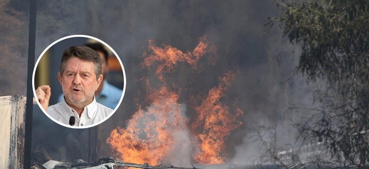 Explosión en Renca: Orrego confirma que hay más de siete vehículos quemados en la carretera y no descarta más decesos