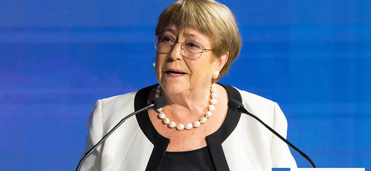 Bachelet anuncia que baja su candidatura en la ONU: "Sigo con la misma determinación"