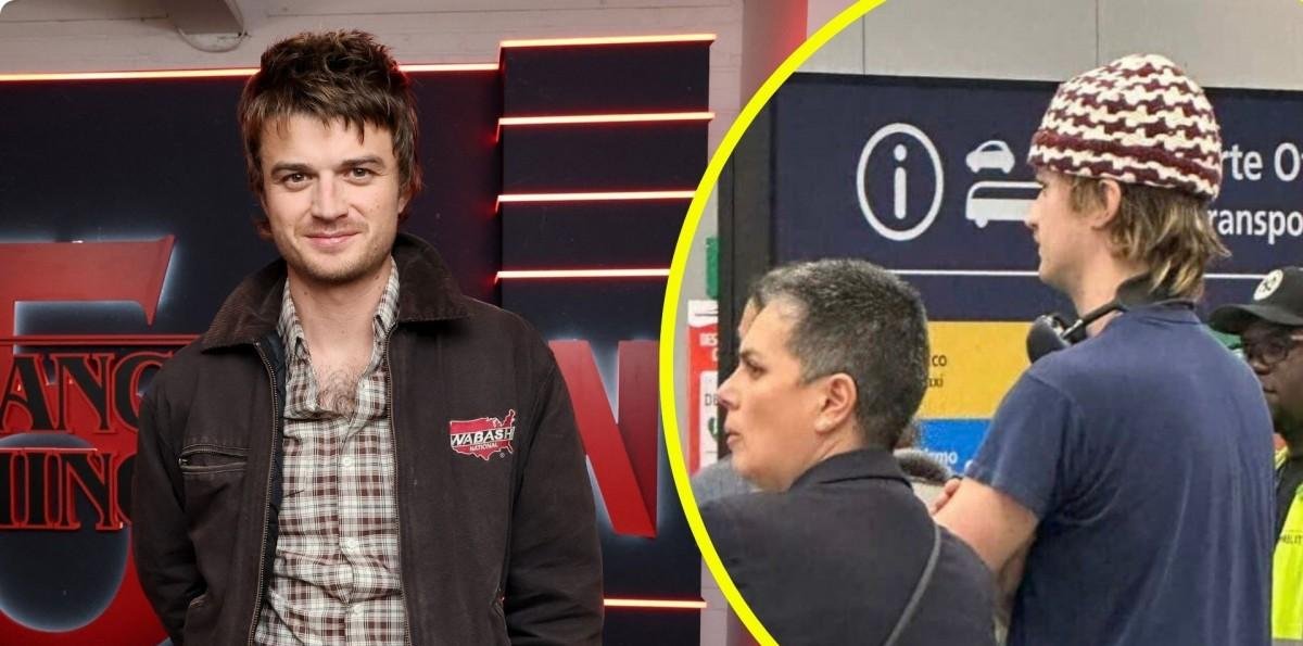 ¡Steve Harrington ya está en Chile!: Joe Keery aterriza en el país dos semanas antes del Lollapalooza y desata reacciones en redes