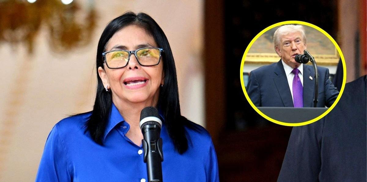 Delcy Rodríguez se compromete a organizar elecciones "libres y justas" en Venezuela