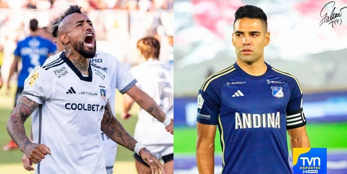 La diferencia de sueldo entre Arturo Vidal y Radamel Falcao tras el regreso del "Tigre" a Millonarios