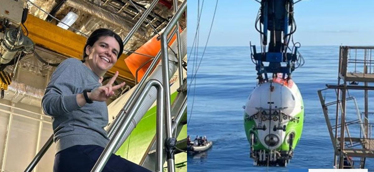 Paola Peña se convierte en la primera geóloga estatal en descender 7.770 m en la Fosa de Atacama