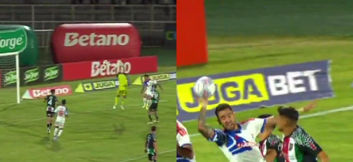 Error grosero de Zanahoria Pérez y gol anulado por mano de Zaldivia: el movido final del empate de Palestino y la U - La Tercera