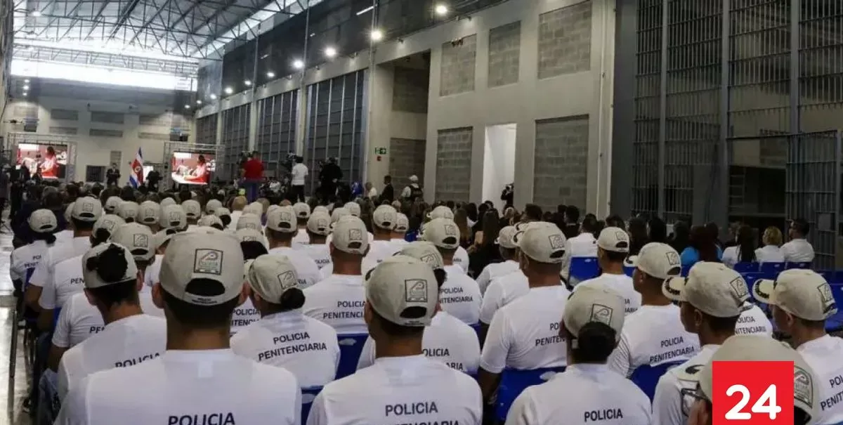 Costa Rica inaugura megacárcel modelo Bukele