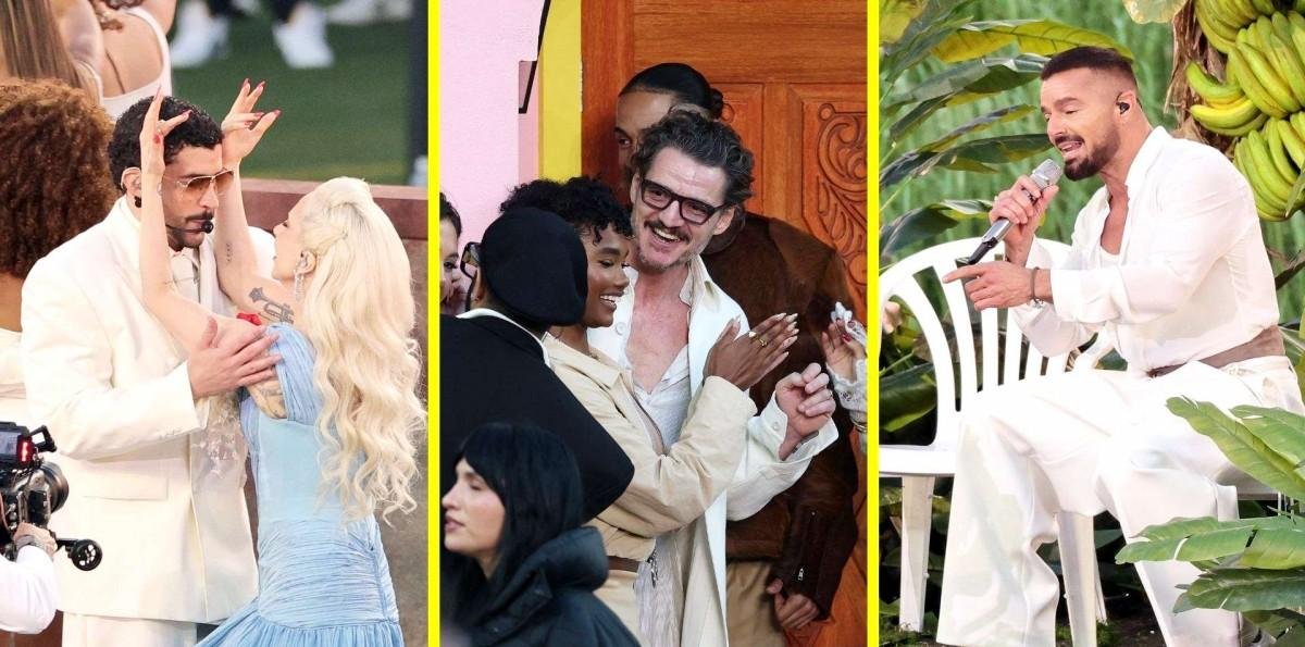 Con Pedro Pascal, Lady Gaga y Ricky Martin: Las imágenes del show de medio tiempo de Bad Bunny en el Super Bowl 2026